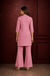 Women’s Dusty Pink Embroidered Co-Ord Set