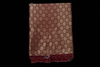 Deep Checked Silk Saree with Floral Zari Border