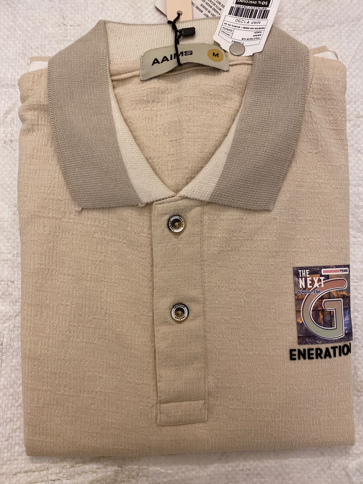 Pure Street Zip Polo T-Shirt for Men