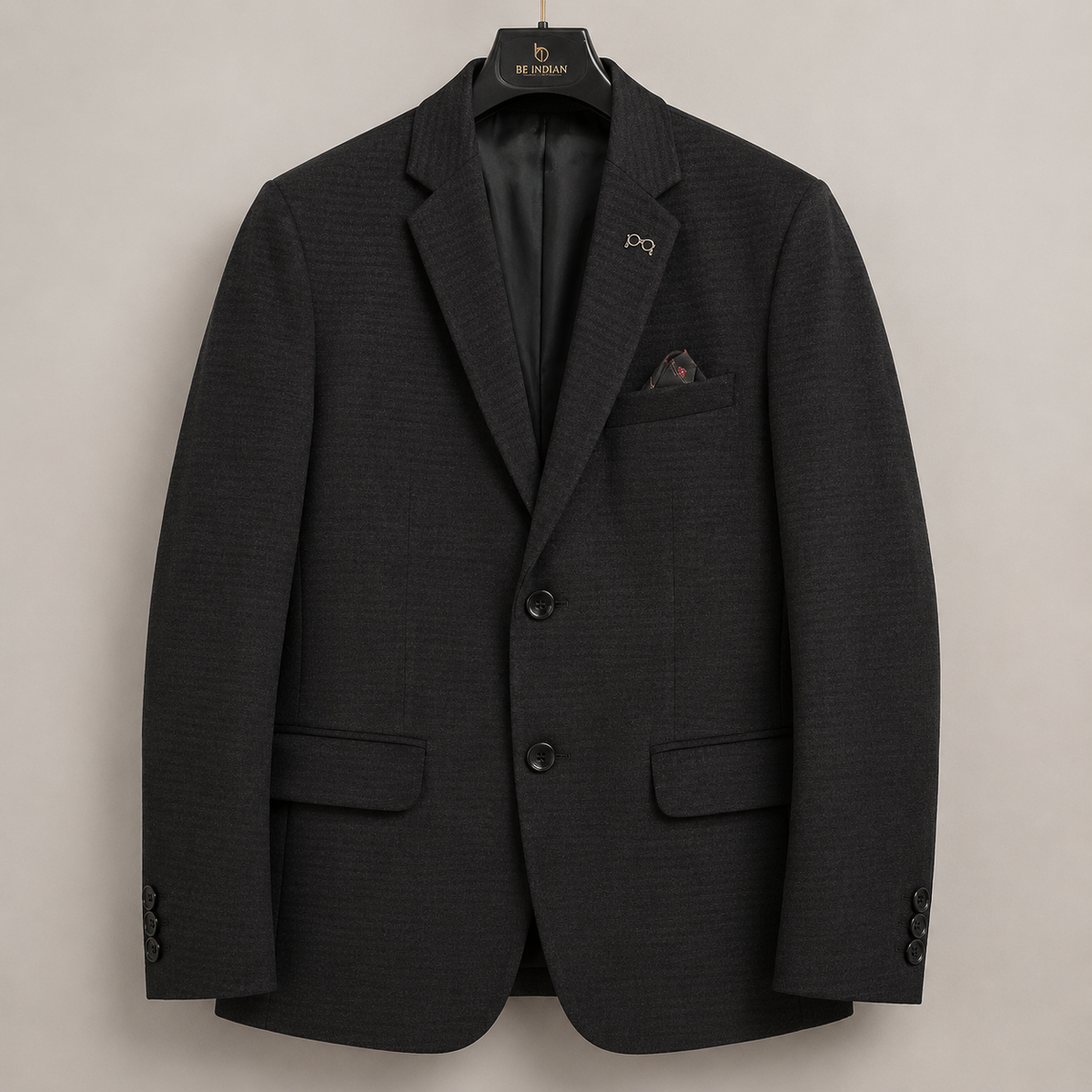 Men's Premium Black Velvet Blazer