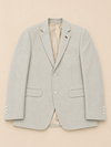 Cream Beige Textured Premium Men's Blazer