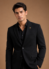Men's Premium Black Blazer – Classic Tailored Fit