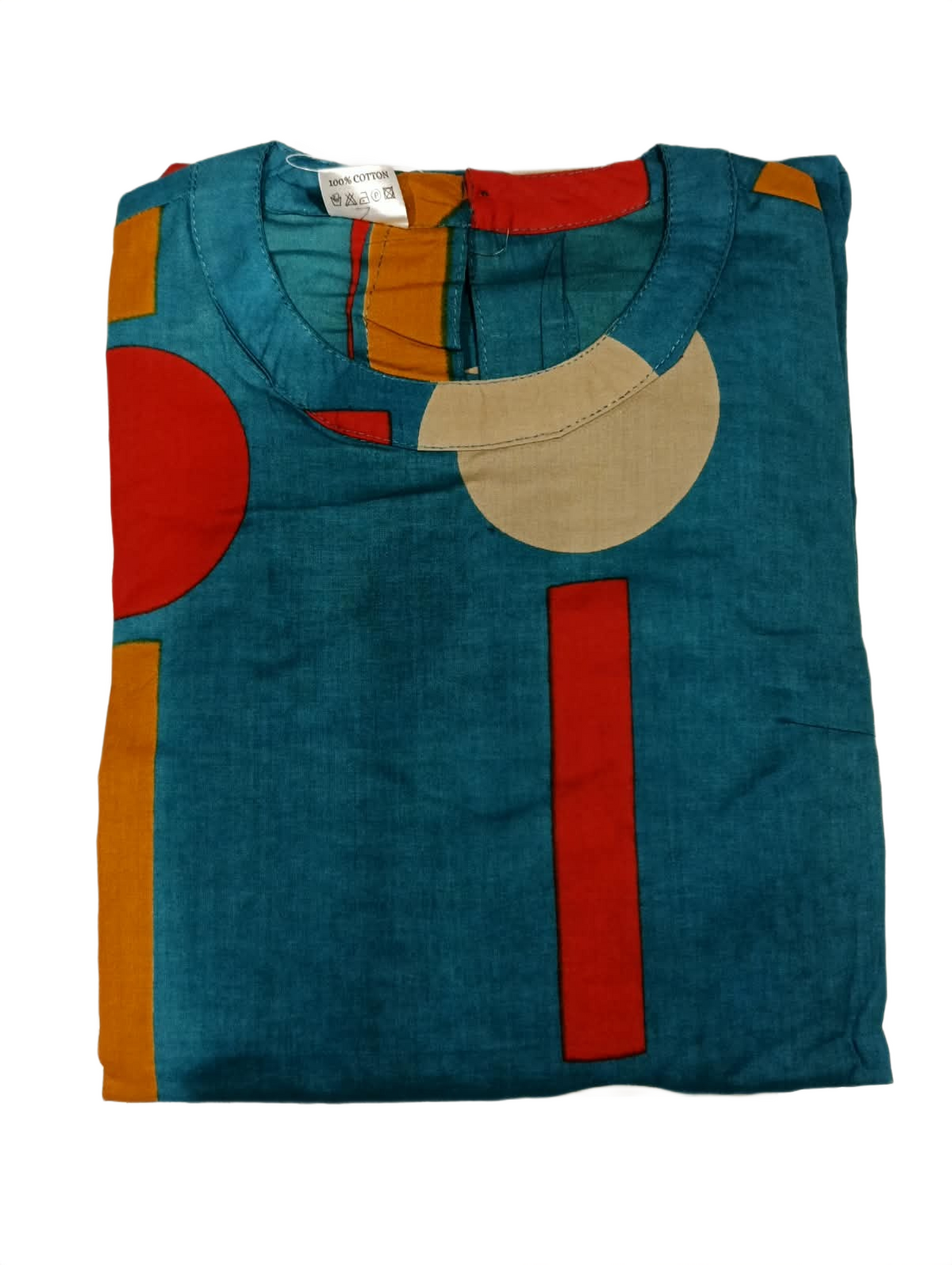 Women’s Teal Blue Printed Co-ord set