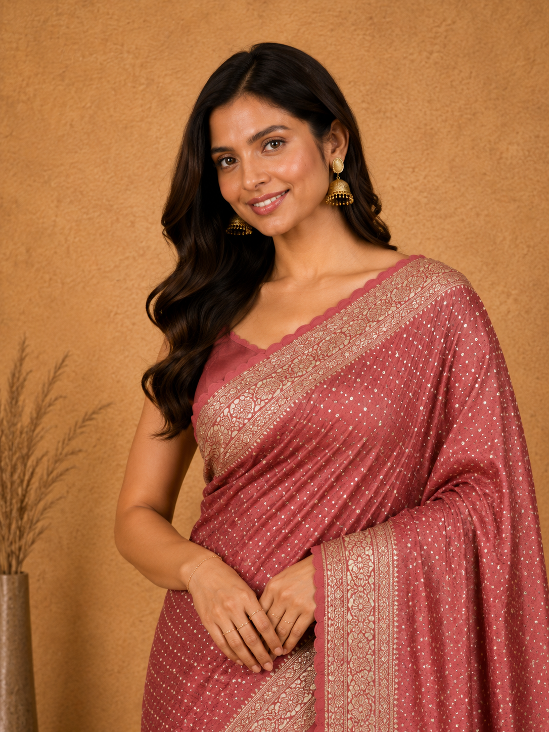 Royal  Saree with Rich Zari Woven pallu
