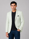 Men's Premium Pista Green Casual Blazer