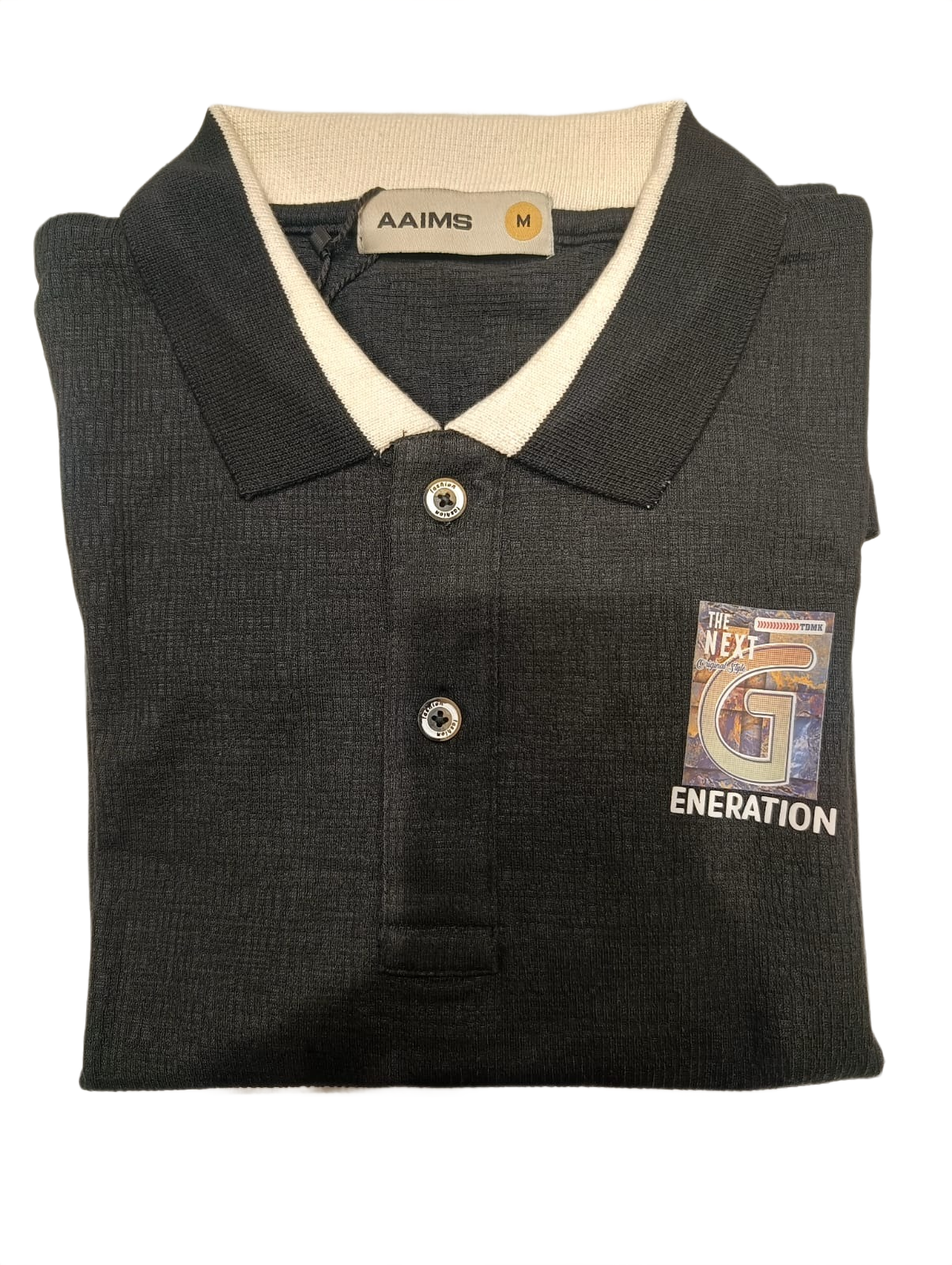 Next Generation Premium Polo T-Shirt – Classic Black