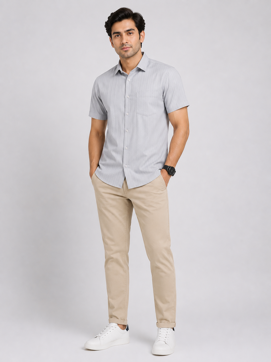 Men’s Casual Half Sleeve Shirt