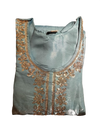 Sky Blue Embroidered Kurta Set with Dupatta