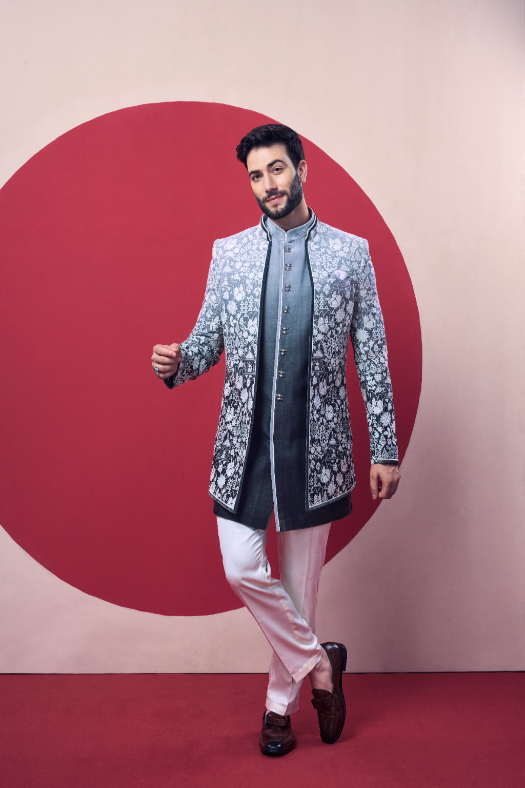 Contemporary Indo-Western attire