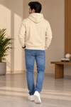 Men’s Premium Beige Hooded Sweatshirt