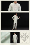 Mint Green Embroidered Kurta Set