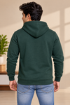 Men’s Forest Green Graphic Pullover Hoodie