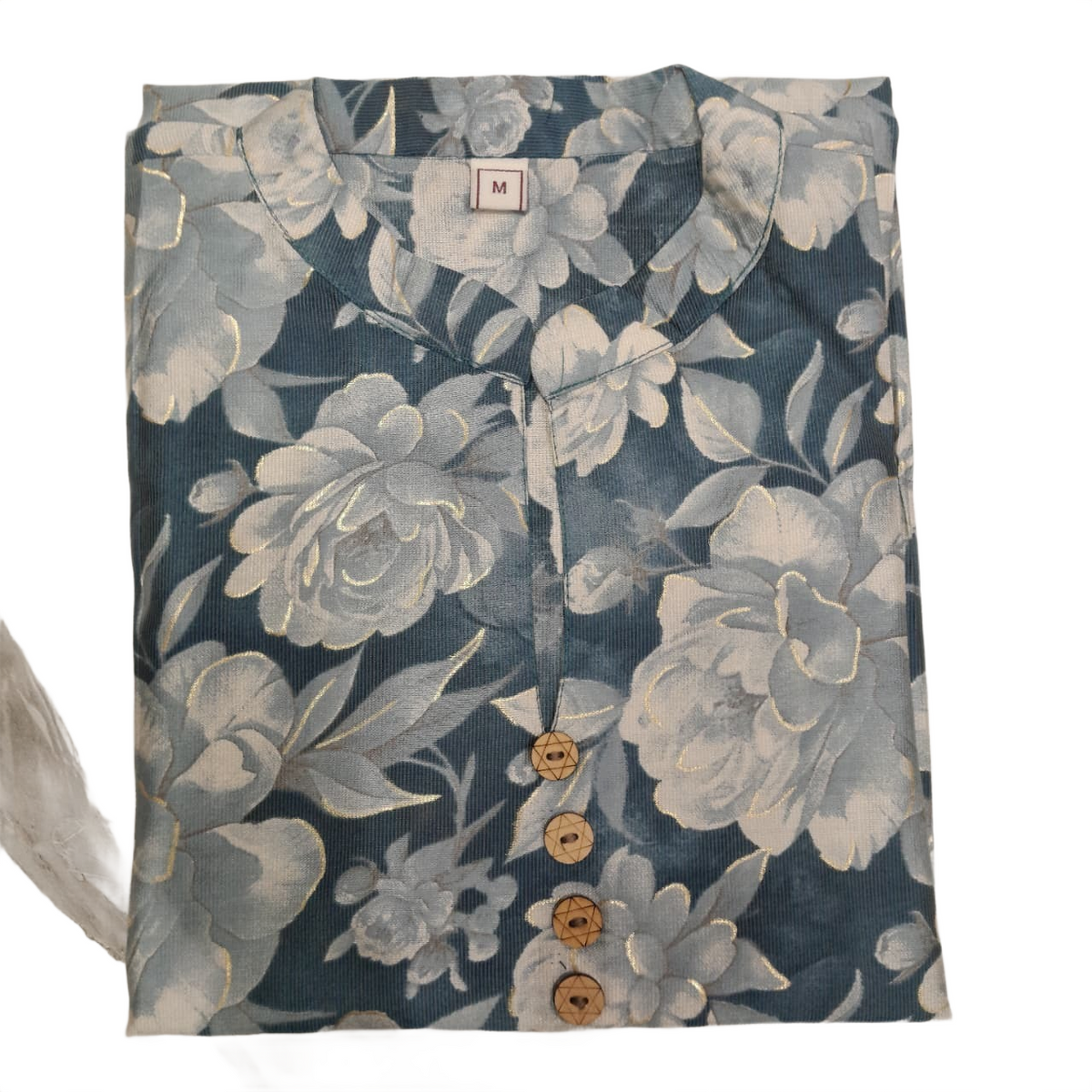 Women's Floral Printed Straight Kurti