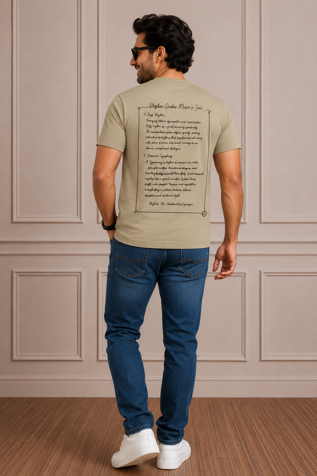 Rhythm Guides Music's Soul Graphic T-Shirt – | Premium Cotton Casual Wear