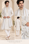 Ivory Elegance Embroidered Kurta Set