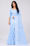 Sunflower Linen Saree  Elegance