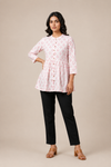 Printed Peplum Top for Women