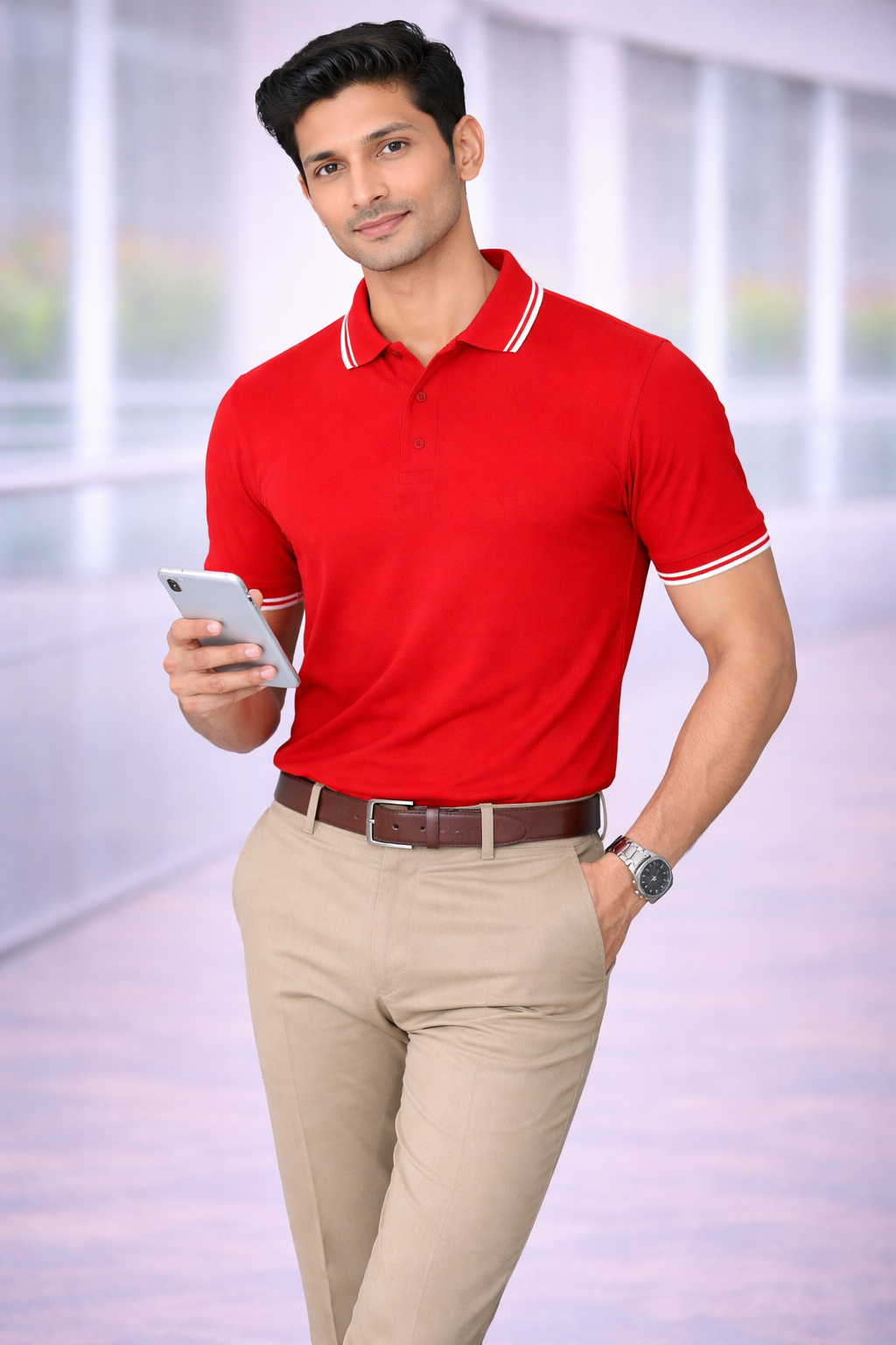 Corporate Uniform Men T-Shirt Customizable Bulk Order