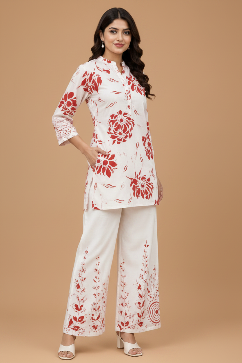 Women’s Floral Printed Co-Ord Set