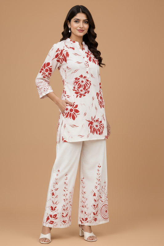 Women’s Floral Printed Co-Ord Set