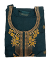 Elegant Teal Green Embroidered Kurti Pant & Dupatta Se