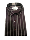 Dark Mauve  Printed Formal Shirt for Men