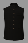 Classic Black Nehru Jacket