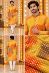 Vibrant Bandhani Festive Kurta Only