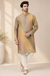 Men’s Multicolor  Festive Kurta Set