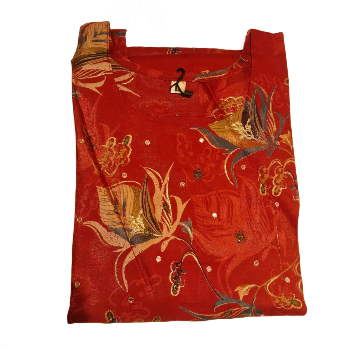 Women  Floral Printed Straight Kurta Pant Dupatta Set