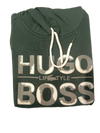 Men’s Forest Green Graphic Pullover Hoodie