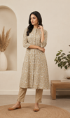 Women’s  Paisley Printed Straight Kurta