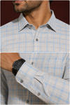 Premium Pastel Check Formal Shirt