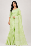 Sunflower Linen Saree  Elegance