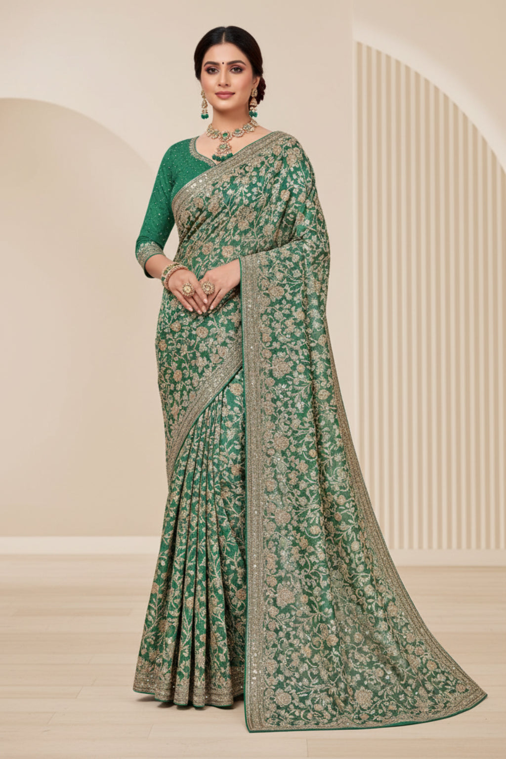 Professional Uniform Saree for Corporate & Service Staff