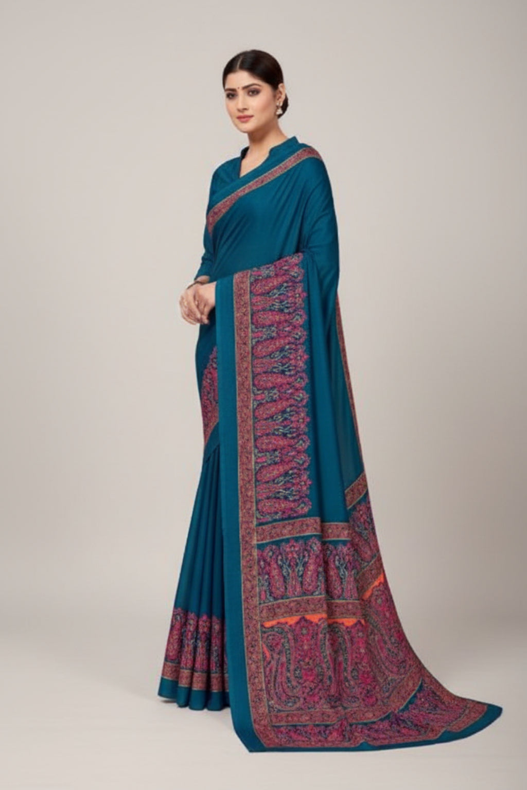 Professional Uniform Saree for Corporate & Service Staff