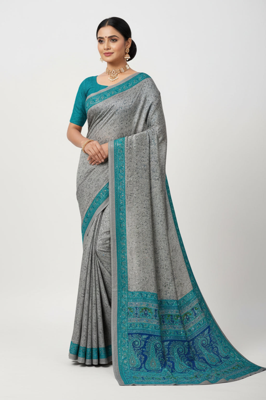 Professional Uniform Saree for Corporate & Service Staff