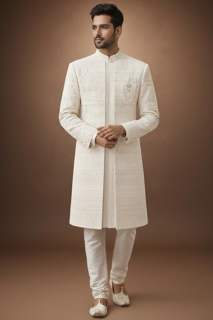 Royal Ivory Indo Western