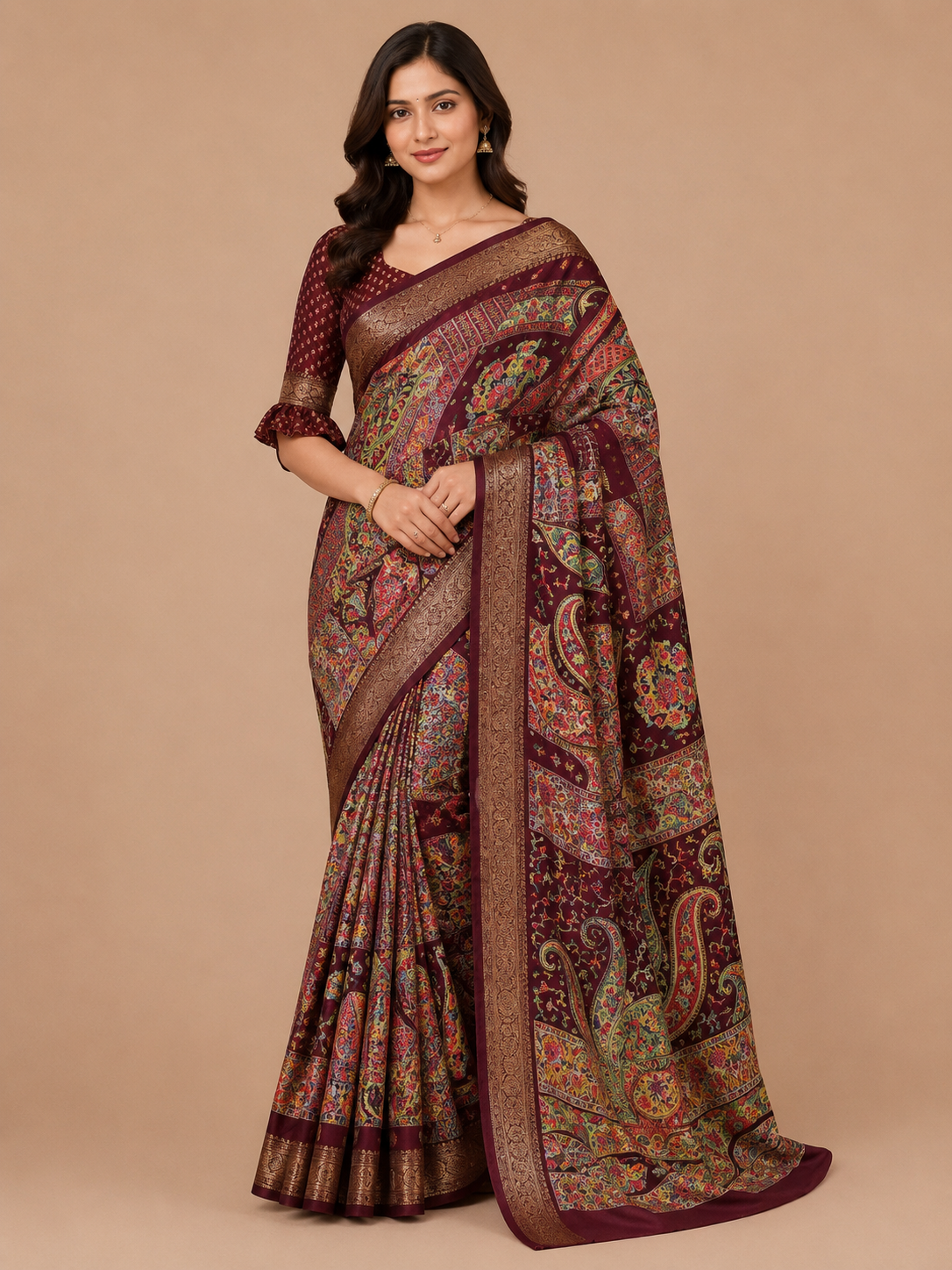 Women’s Printed Designer Saree