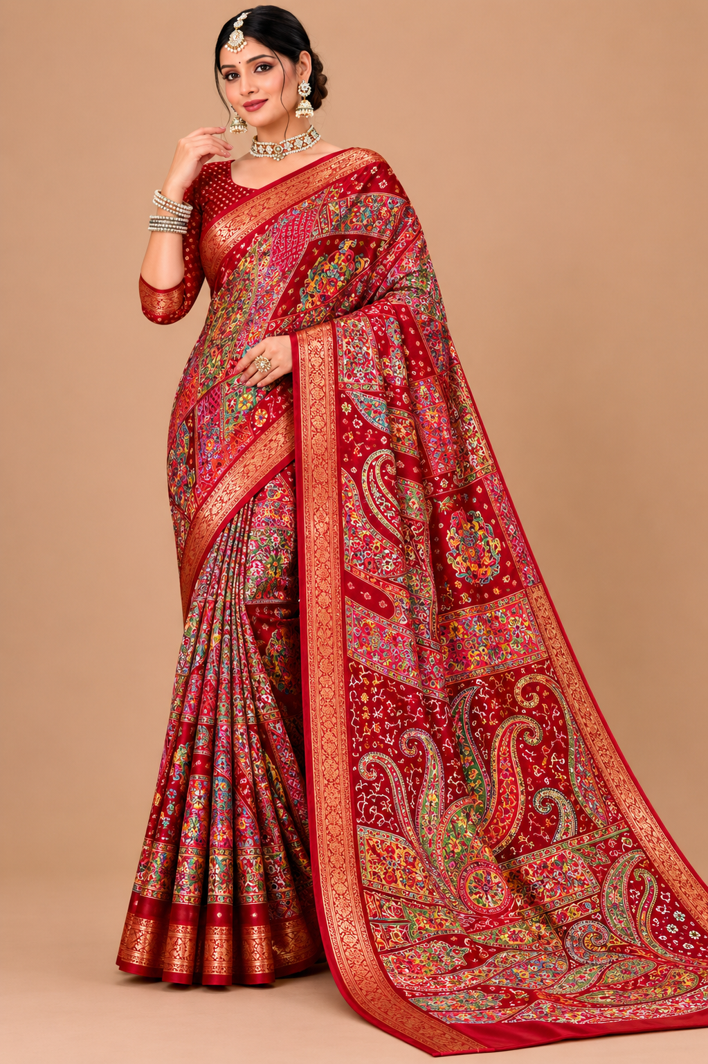 Women’s Designer Printed Saree Collection