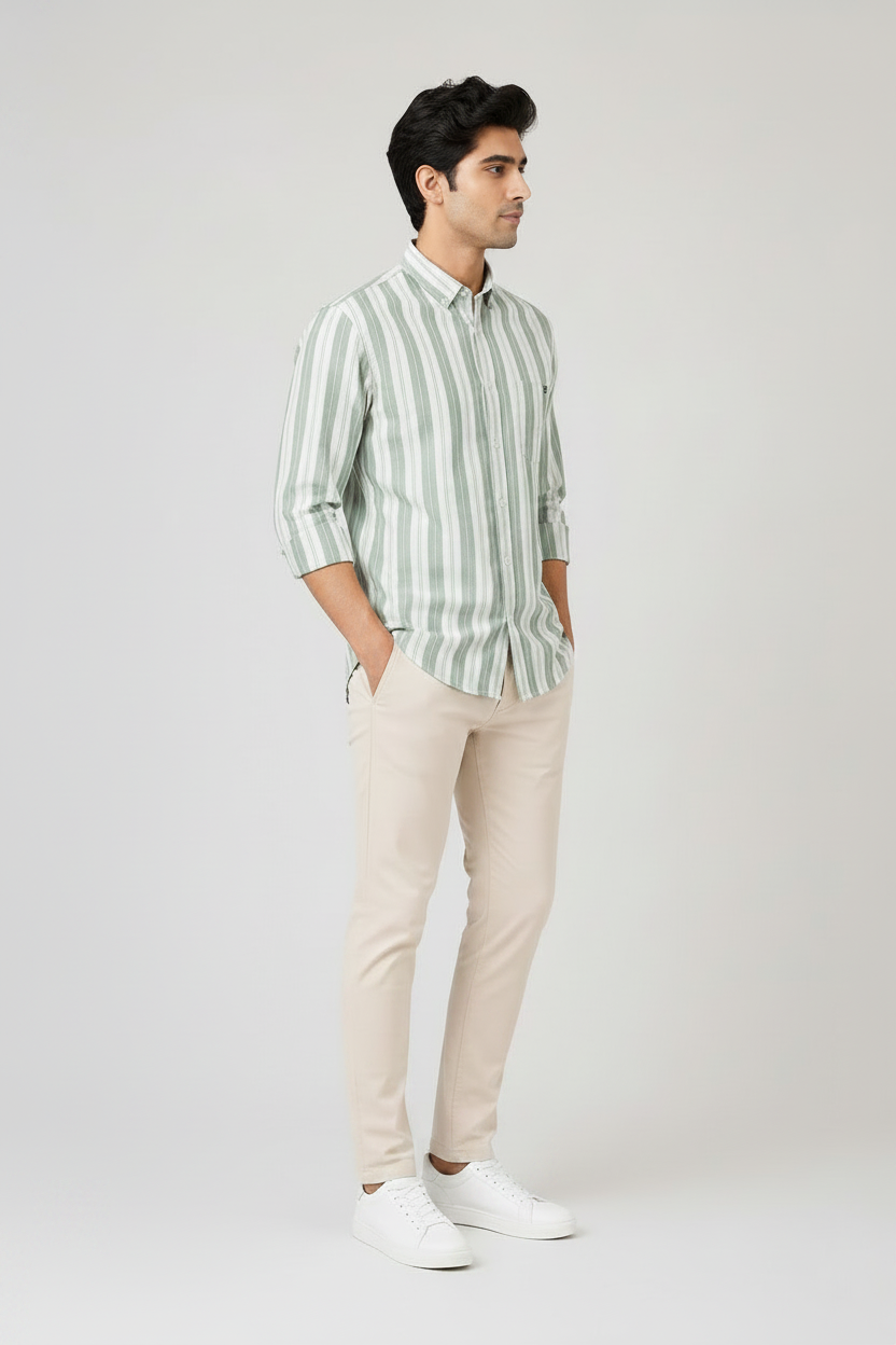 Striped Premium Casual Shirt for Men