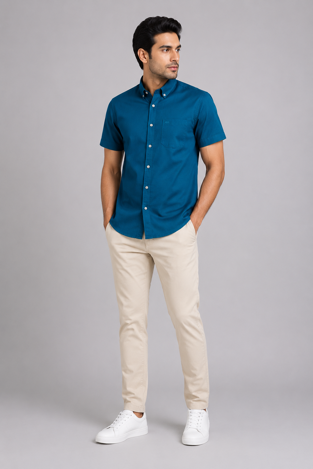 Men’s Casual Half Sleeve Shirt