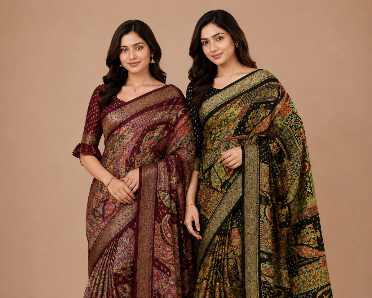 Women’s Printed Designer Saree