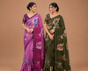 Elegant Floral Printed Saree