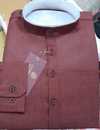 Men’s Maroon Cotton Namazi Kurta Set