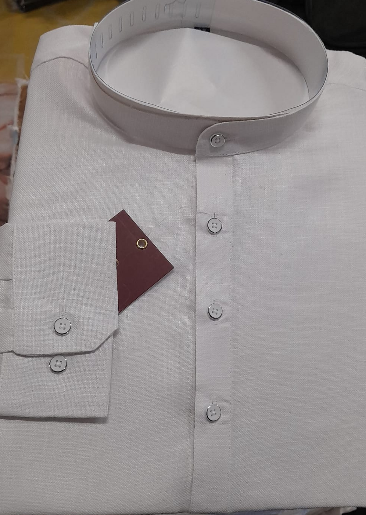 Men’s White Cotton Namazi Kurta Set