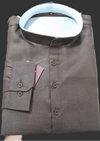 Men’s Dark Brown Cotton Namazi Kurta