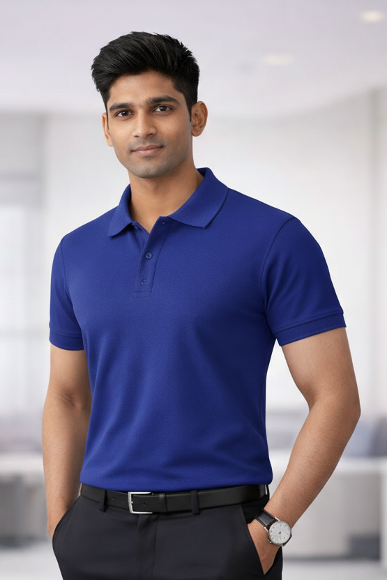 Corporate Uniform Men T-Shirt Customizable Bulk Order