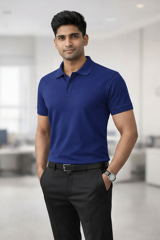 Corporate Uniform Men T-Shirt Customizable Bulk Order