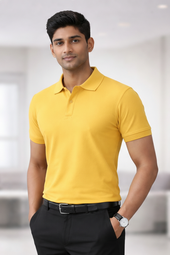 Corporate Uniform Men T-Shirt Customizable Bulk Order
